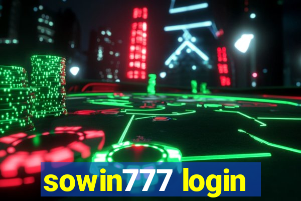 sowin777 login